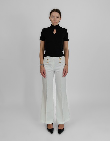 Classic straight fit trousers